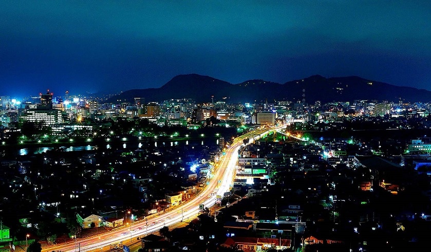 福島県で穴場な夜景スポット