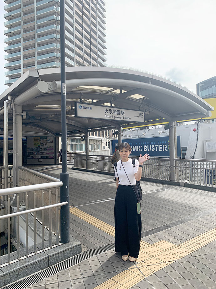 様変わりした大泉学園駅北口 : 黄色い電車に乗せて