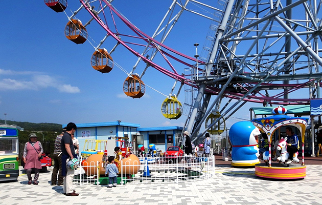 淡路サービスエリア下り線 「アンパンマントレイン」等の乗物が新登場！！わたる便り