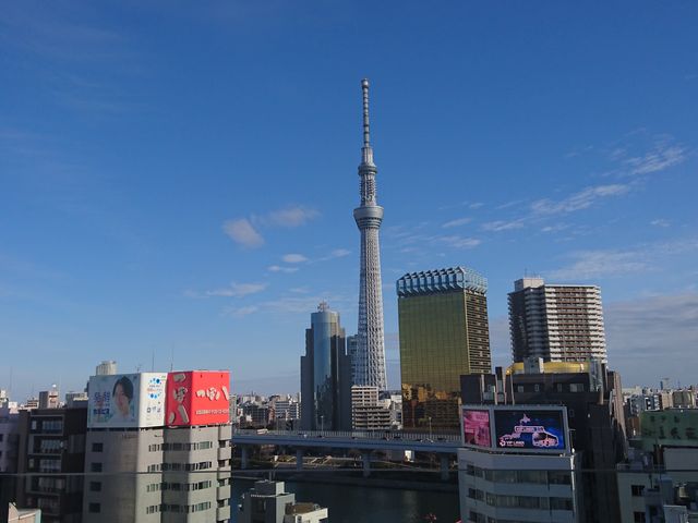 浅草文化観光センター 展望テラスの夜景東京都台東区-こよなく夜景を愛する人へ