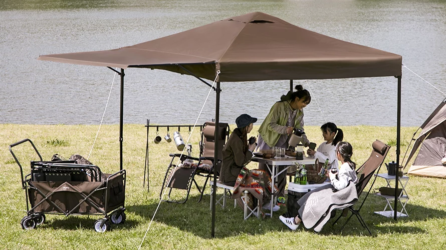 ソロキャンプ向けタープおすすめ8選！軽量で実用的