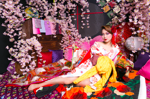 京都観光のススメ☞「心-花雫-」の花魁体験京都花魁体験スタジオ 心-花雫