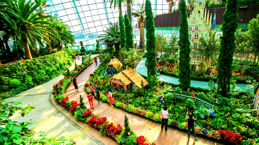 貸切 シンガポール夜景ツアー ガーデンズ・バイ・ザ・ベイの光のショー＋リバークルーズ＋「REDHOUSE」のチリクラブ夕食付き＜日本語ガイド ホテル送迎付き＞シンガポールの観光・オプショナルツアー専門