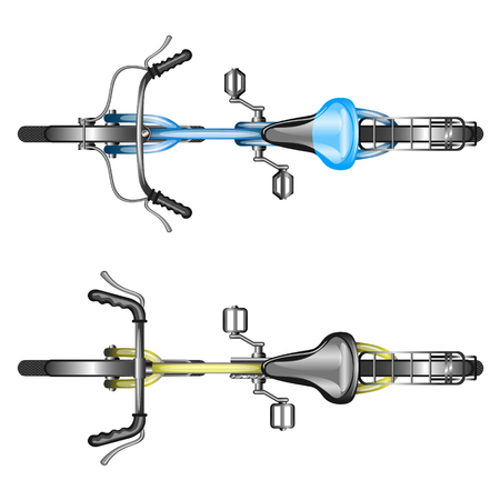 上から見た自転車イラスト無料イラスト・フリー素材なら「イラストAC」