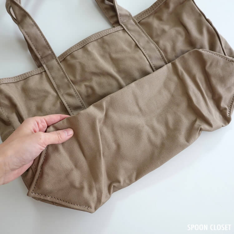 LLビーン の新作「カタディン・キャンピング・トート」収納例やコーデ写真 ブログレポート