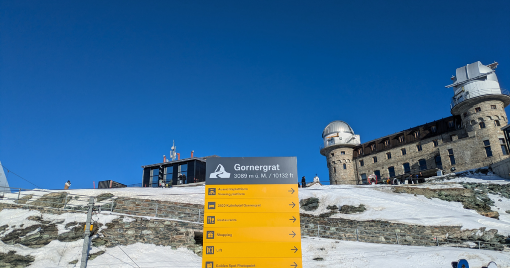 ツェルマット ゴルナーグラートからの絶景とハイキングは1日かけてじっくりと！ –