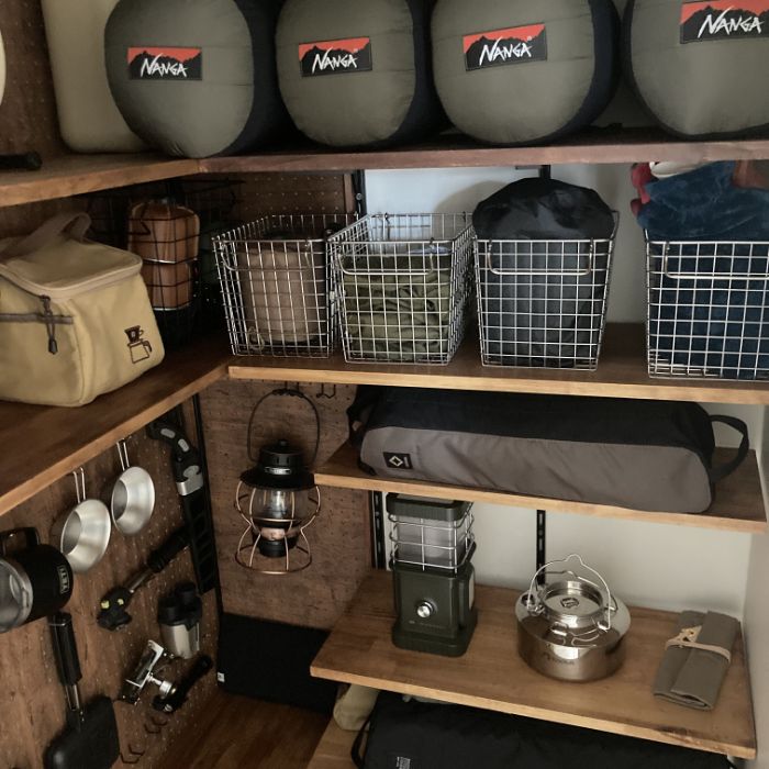 キャンプ道具の収納場所が狭い！外構屋おすすめ自宅での保管方法を紹介