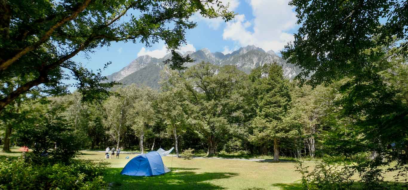 上高地小梨平キャンプ場 おすすめのコテージ泊 ケビンB 〜コンビニのような売店も！