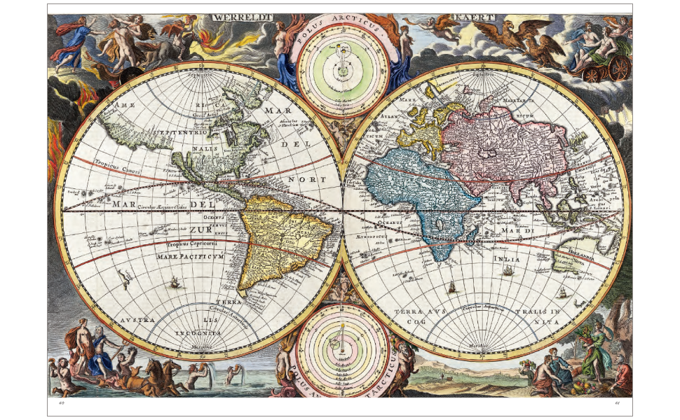 アジア地図 - 世界の国旗