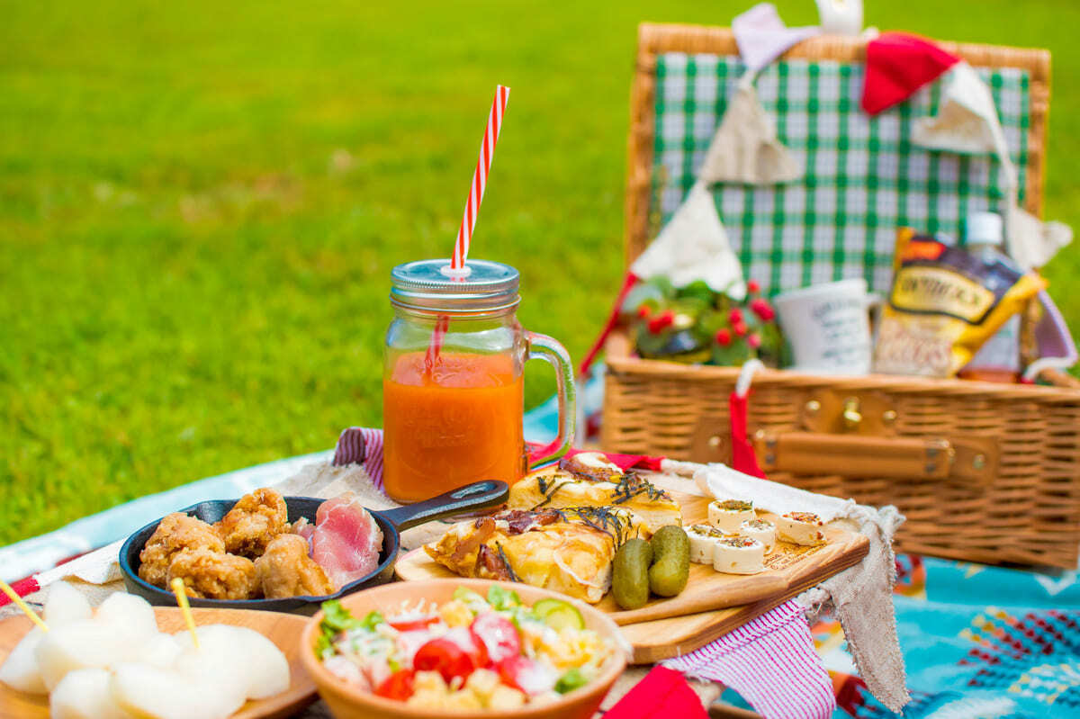 スリコ 可愛いピクニックアイテムシリーズでおしゃれピクニックを楽しもう！！サンキュ