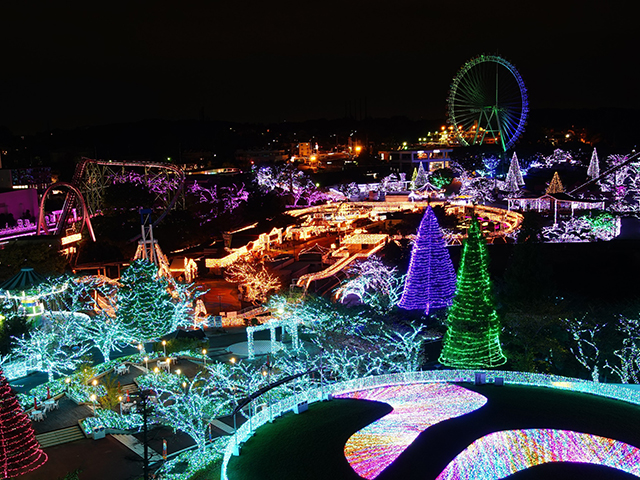 2021＞よみうりランドのイルミ「ジュエルミネーション」が開催中！高さ15mの迫力満点な噴水ショーも 東京じゃらんニュース