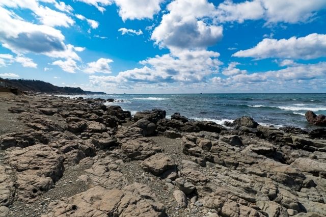 佐渡ヶ島、外海府の日本海の夏景色の写真素材69111377- PIXTA