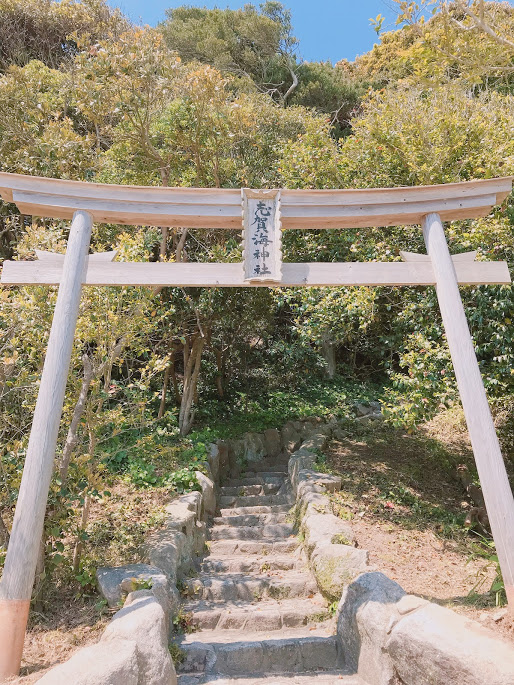 志賀島より海の中道と福岡市街 01072027541 の写真・イラスト素材アマナイメージズ