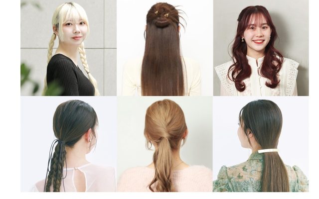 2 2 ロング浴衣・カールと編み込みで彩る簡単アレンジ浴衣ヘアアレンジAll About
