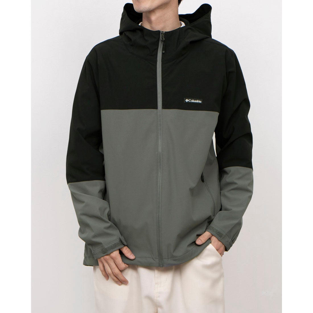 Columbia コロンビアシティパークロングスリーブシャツ L ポリエステル GRY