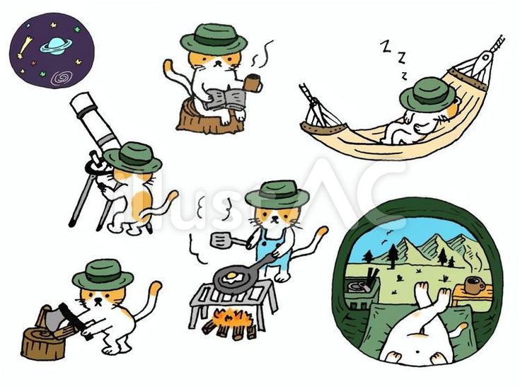 焚火・キャンプファイヤーのイラスト無料のフリー素材 イラストエイト