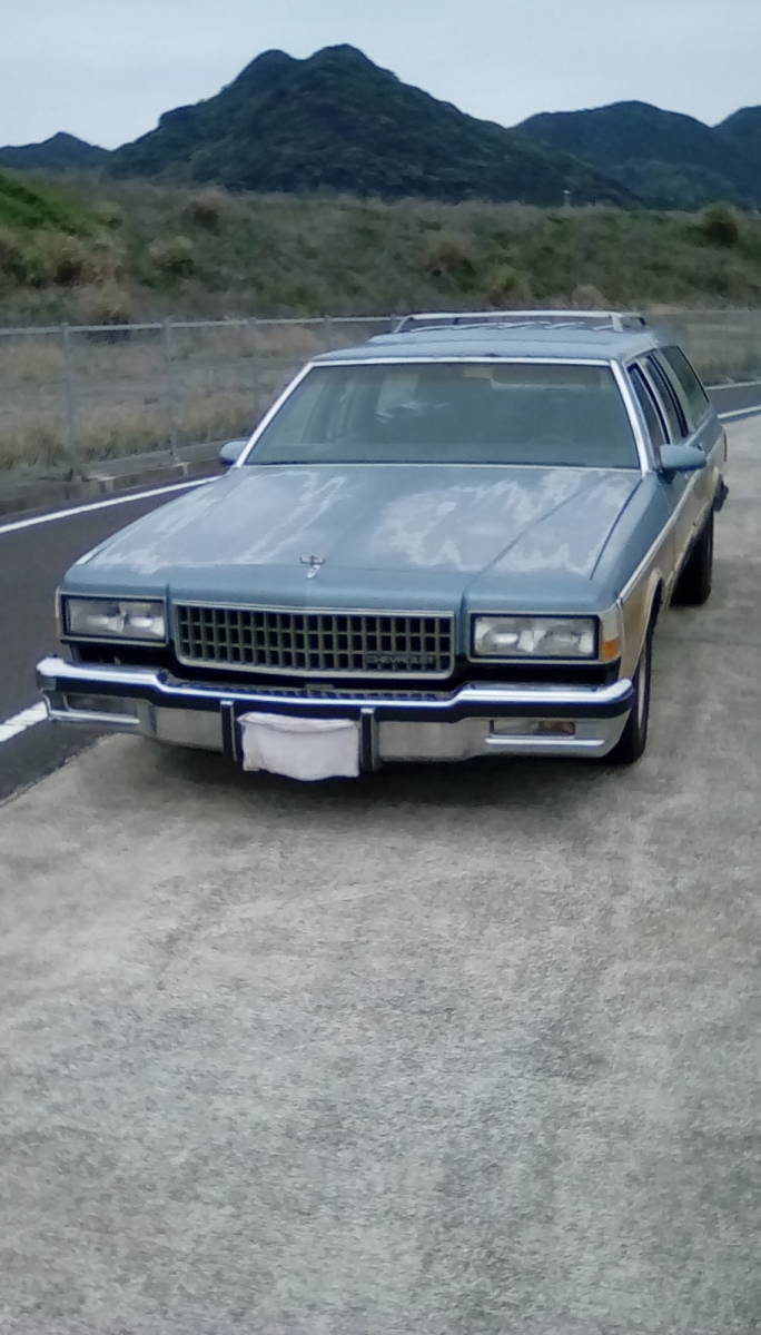 1988カプリスワゴンアメ車並行輸入盤USDM左ハンドルローライダ