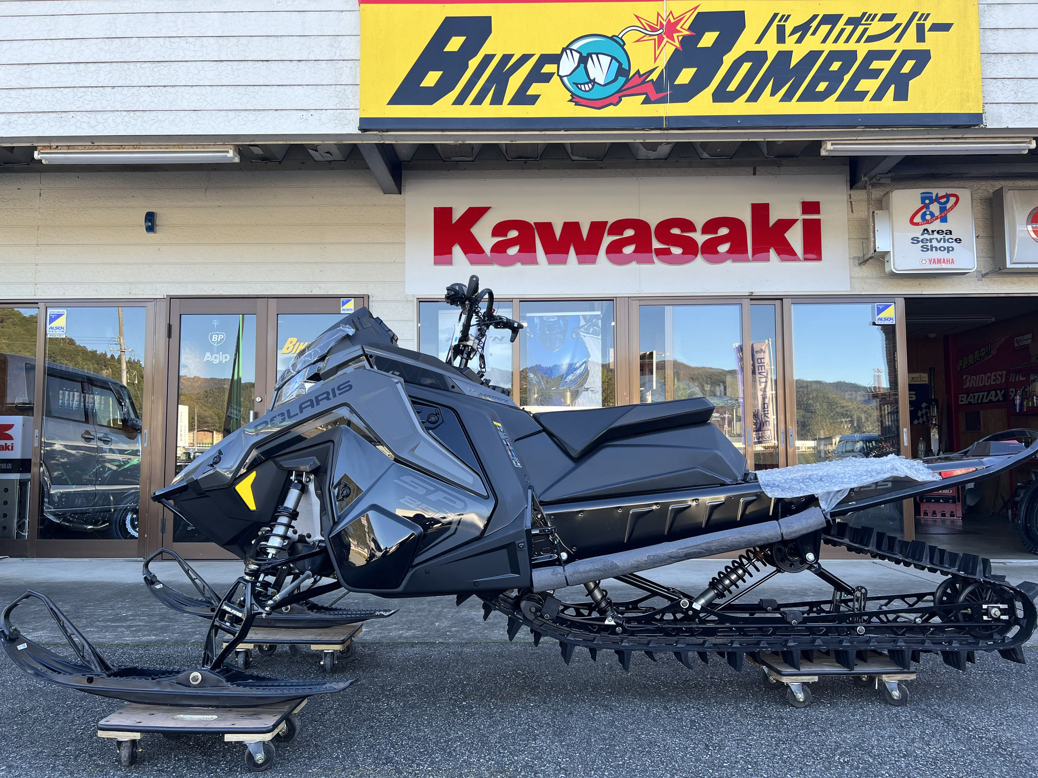 札幌発☆最落なし! 初爆OK! スノーモービル