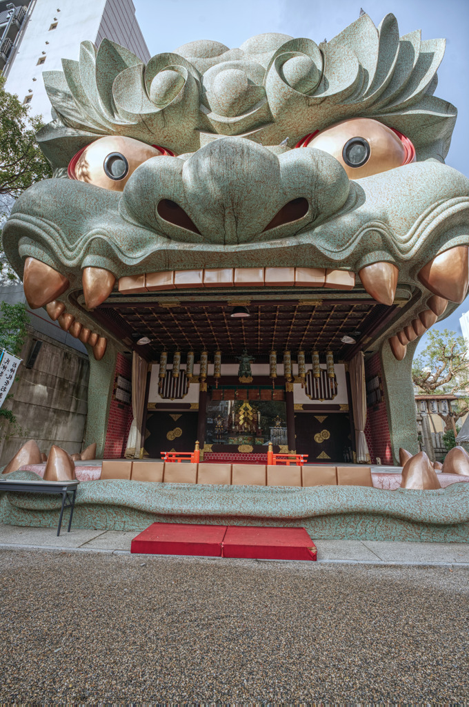 難波八坂神社獅子殿 写真素材6159995- フォトライブラリ