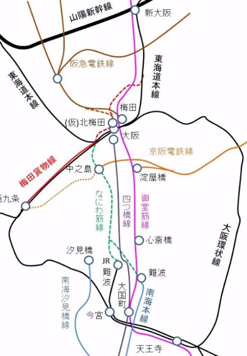 2021年10月本格着工 なにわ筋線 整備計画まとめOsaka Metropolis
