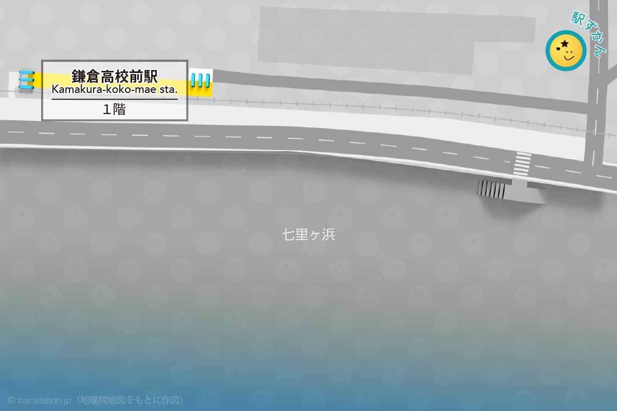 3．鎌倉高校前駅から七里ヶ浜、稲村ヶ崎へ