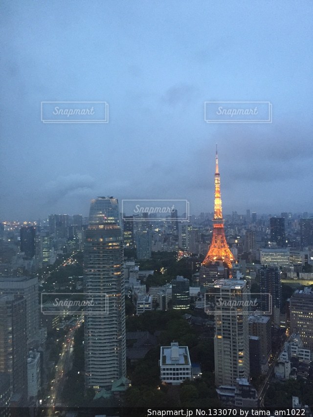 4K HDR 東京のタワーマンション タワマン 、高層ビル夜景タイムラプスTOKYO