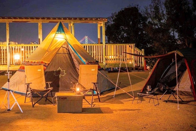 神戸園キャンプ場キャンプクエスト マップ