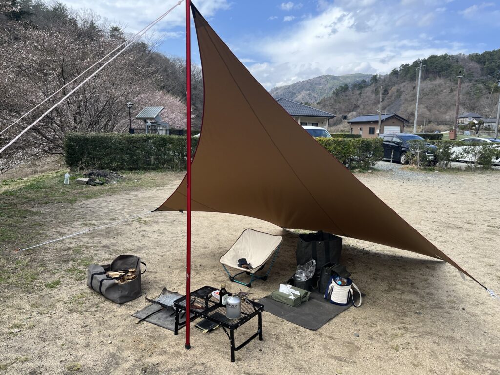 タープの張り方で周りと差をつけよう！第二弾📷：コールマン アドバイザリー AOD春日井店 ・