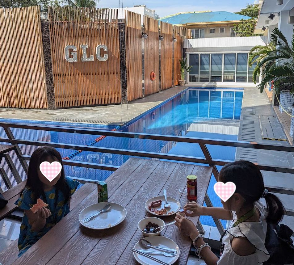 セブ島親子留学でリゾートホテルタイプの学校フィリピンの語学学校