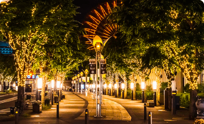 神戸ハーバーランドの夜景💛🧡癒しのスライドショー &フォトアルバム街角のペガサス