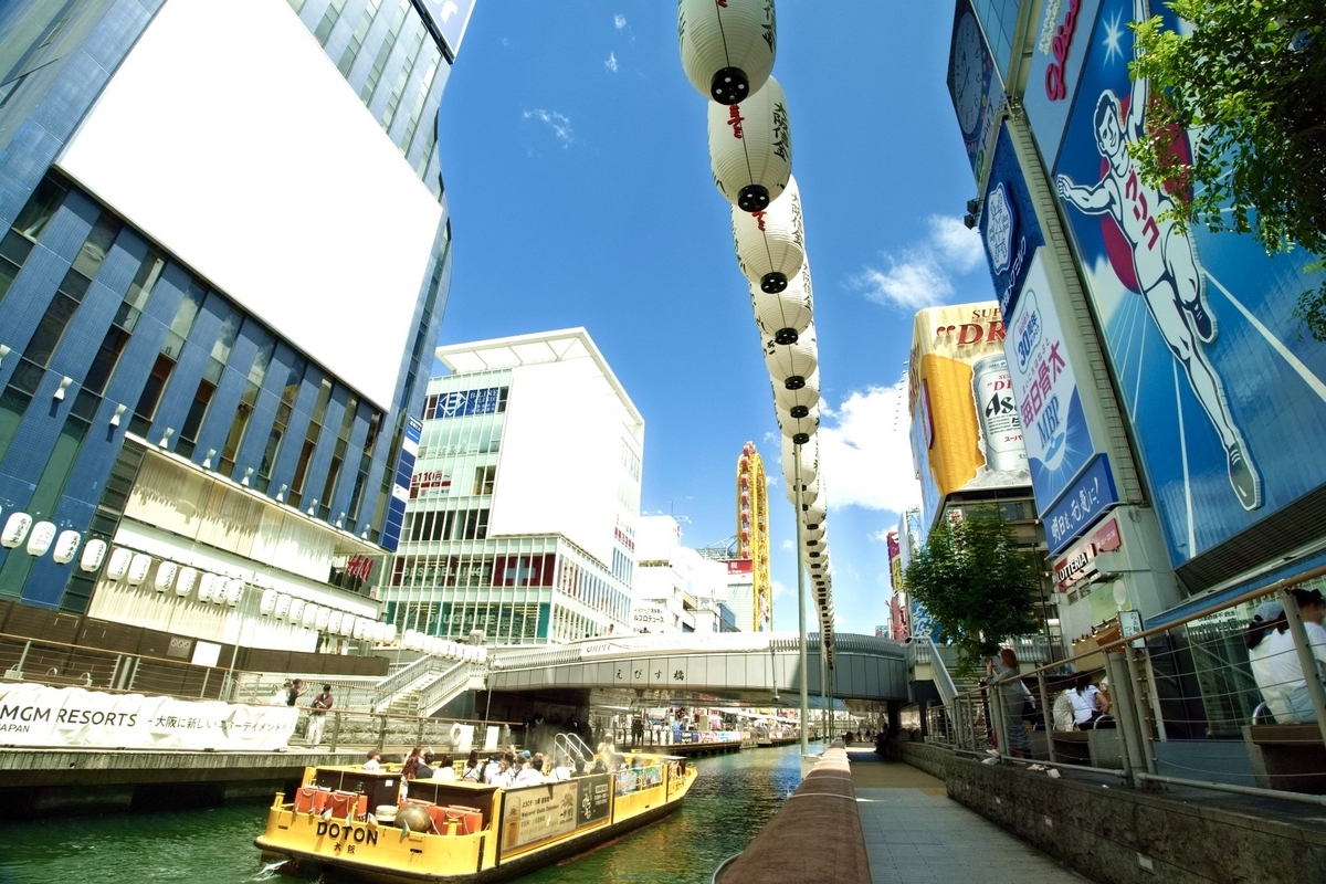 とんぼりリバークルーズ とは全容 道頓堀