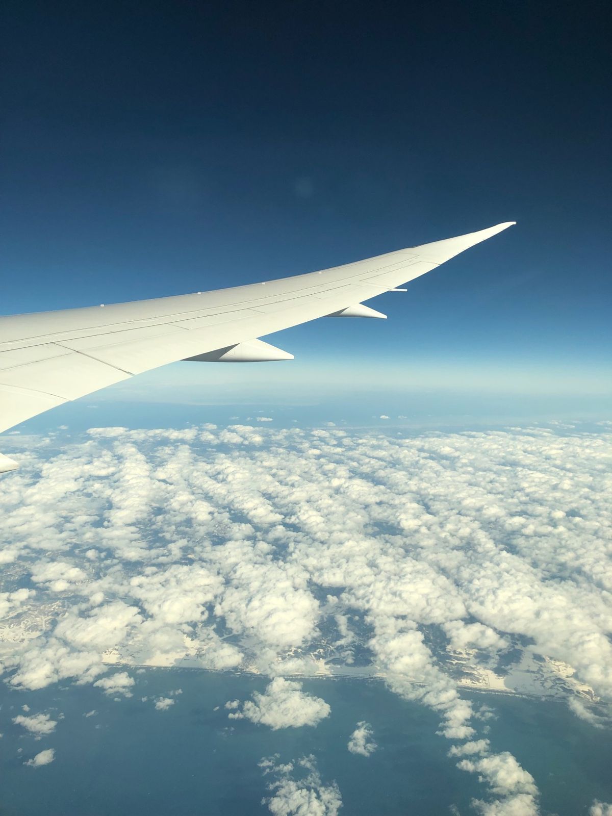 バンコクに向かう途中の飛行機から見えた景色Trip.com バンコク