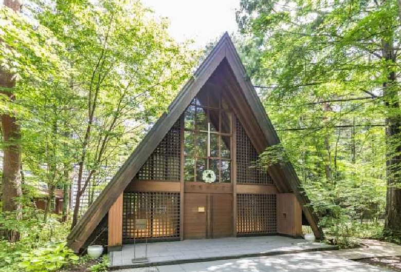 軽井沢高原教会長野県北佐久郡のおすすめ観光・レジャースポット旅色