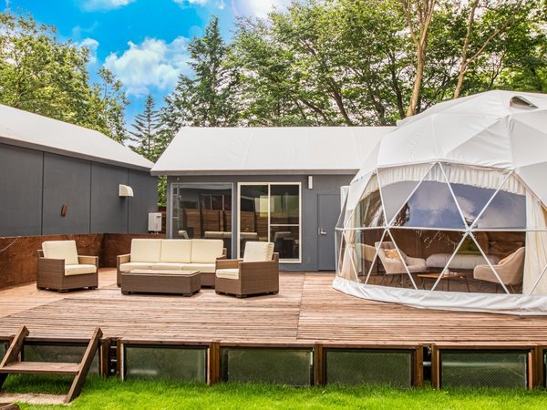 奏の森リゾート フォレストグランピング 伊東市 ：