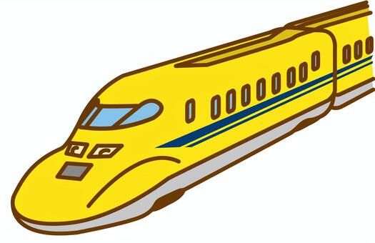 手書き 新幹線イラスト・フリー素材なら「シンテリ」