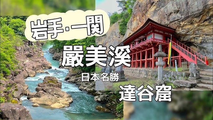 日本岩手06‧日本第一美溪-嚴美溪‧紅葉賞楓最佳景點‧日本東北秋季旅遊‧ -哈美食‧美食販賣機 請投幣!