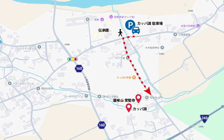 カッパ淵観光スポットいわての旅