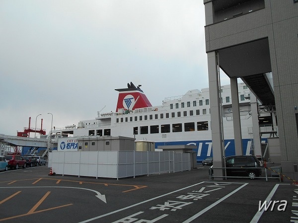 名門大洋フェリーに乗って新門司から大阪へわいはネコである
