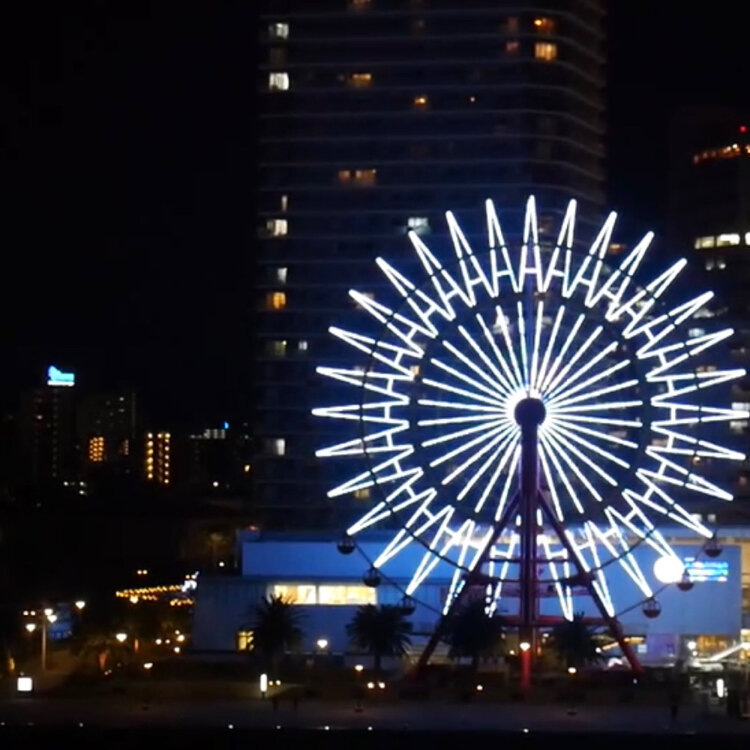 ９０ ＢＥ ＫＯＢＥ 恋のかんらんしゃ「神戸ハーバーランドumie」