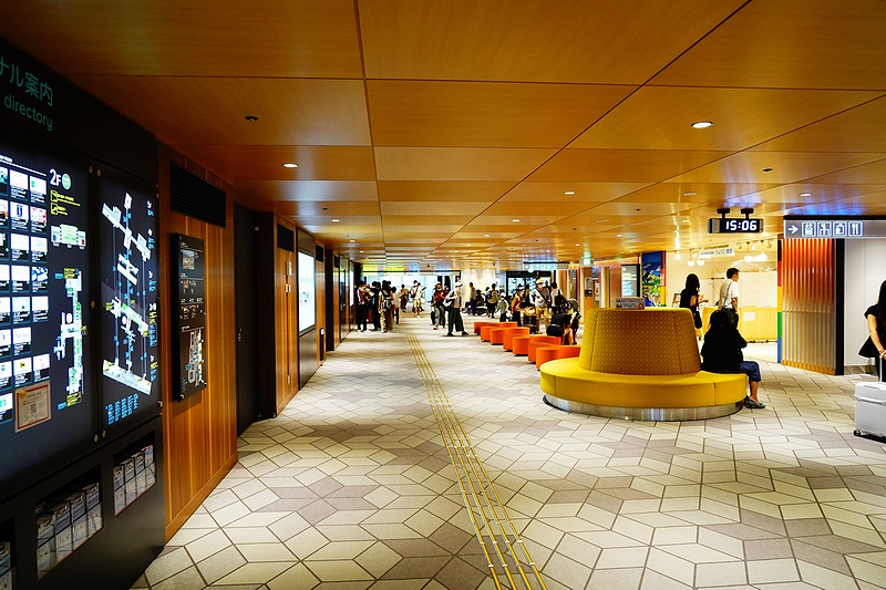 北ターミナルから出発する出発・到着の流れ大阪国際空港 伊丹空港