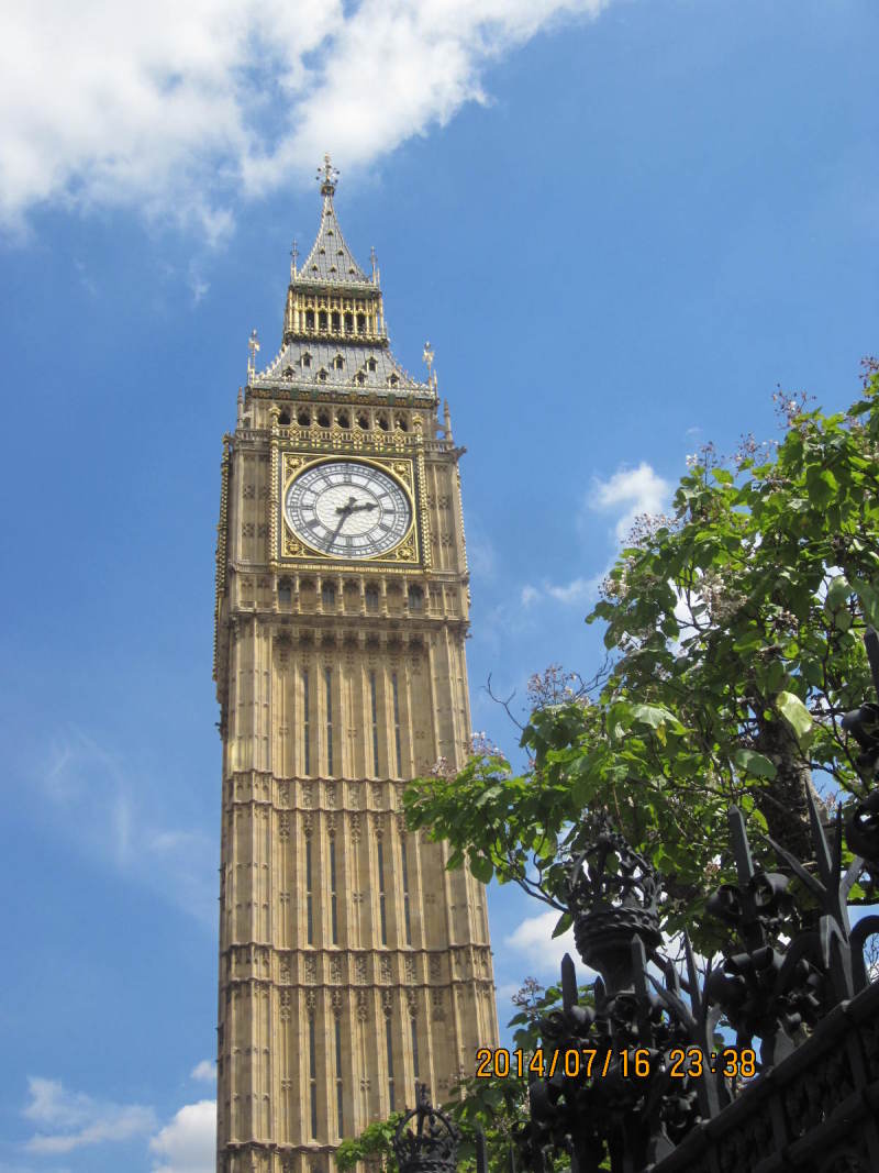 ビッグ・ベン エリザベスタワーロンドン 旅行の観光・オプショナルツアー予約