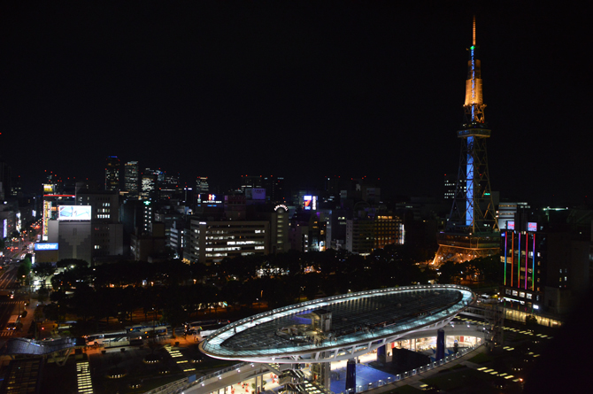 NAGOYA🇯🇵名古屋名古屋駅 夜景高層ビル
