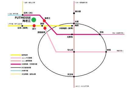 南北線 海老名行きの路線図・停車駅路線図ネット