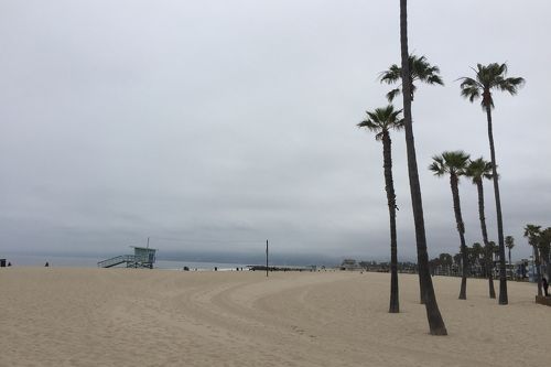 サンタモニカ＆ベニスビーチ⛱️🇺🇸 アメリカ西海岸の大人気スポットに行って来ました✨ サンタモニカはファーマーズマーケットや遊園地、ショッピングが楽しめてベニスビーチではスケボや美味しいピザ、なかやまき んに君が優勝したステージなどがみれてとっても