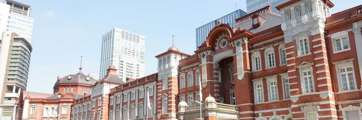 赤レンガ造りの東京駅丸の内駅舎土木ウォッチング
