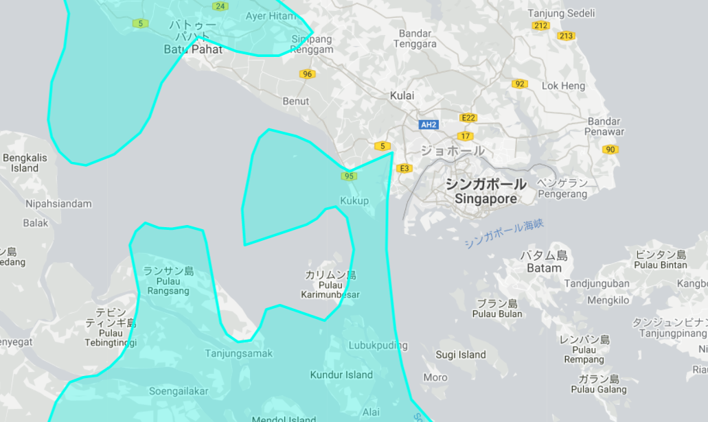 シンガポールの基本情報。場所とか大きさとか、気温とか服装とか。あじあ