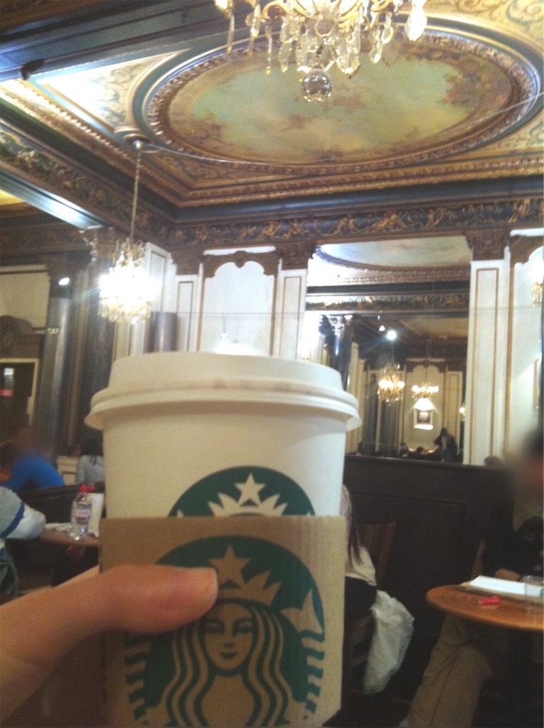 パリ旅行㊲オペラ座とスタバワーキングママの非日常的な日常