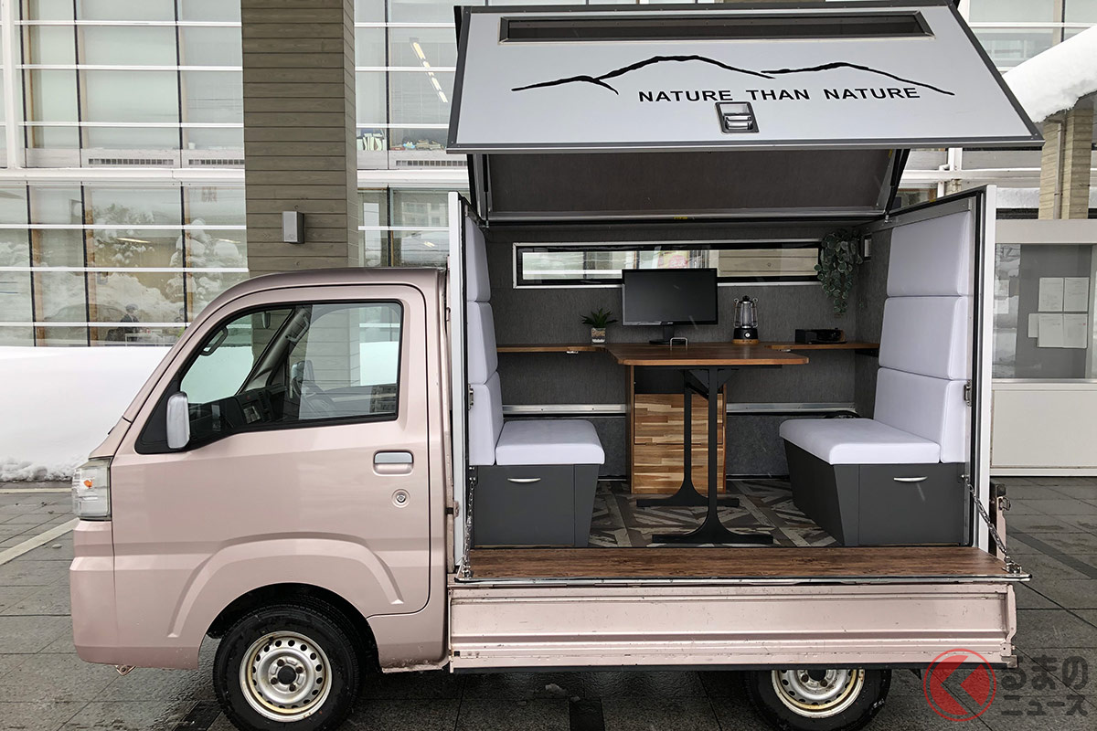 軽トラの荷台が田舎の実家に!? 障子に畳、コタツもあります！Motor-Fan モーターファン自動車関連記事を中心に配信するメディアプラットフォーム
