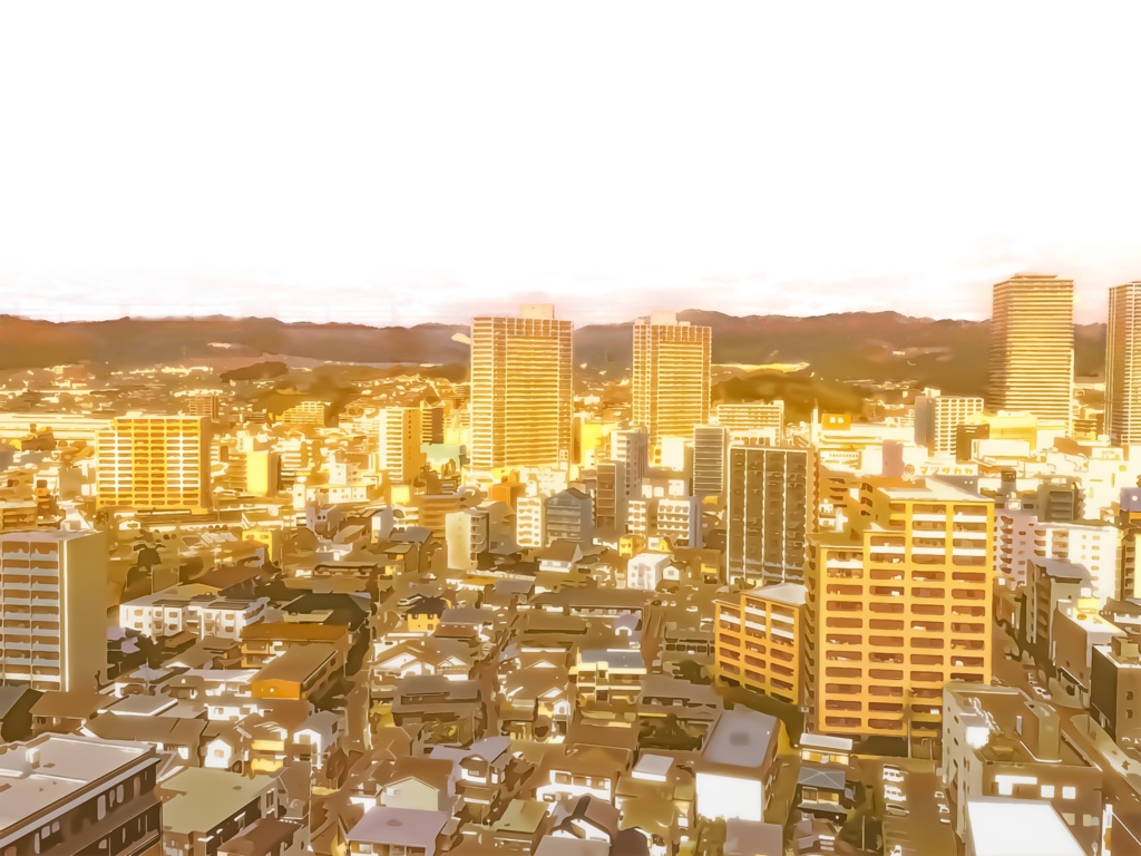 東京のビル群-縦の写真素材FYI00089677ストックフォトの Qlean Market