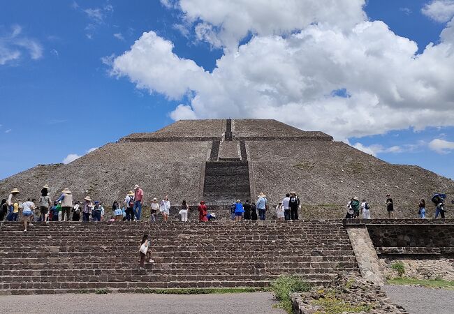 e-arukiいい歩き 月のピラミッド テオティワカンメキシコ世界遺産